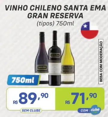 Vinho Santa Ema Gran Reserva