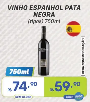 Vinho Espanhol Pata Negra
