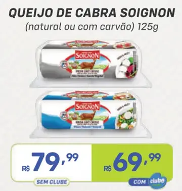 Queijo de Cabra Soignon Natural