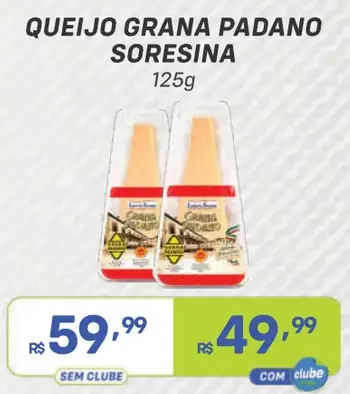 Queijo Grana Padano Soresina