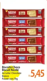 Biscoito Choco Biscuit Nestlé Ao Leite