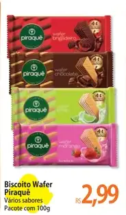 Biscoito Wafer Piraquê