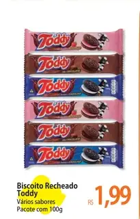 Biscoito Recheado Toddy
