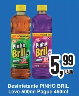 Desinfetante Pinho Bril Plus