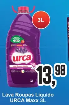 Lava Roupas Líquido Urca Maxx