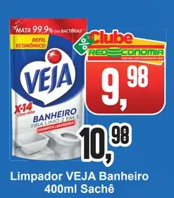 Limpador de Banheiro Veja