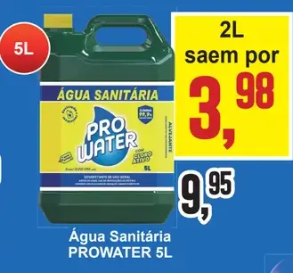 Água Sanitária Prowater