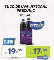 Suco de Uva Prezunic Integral
