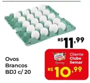 Ovos Semar Brancos