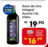 Suco de Uva Aurora Integral