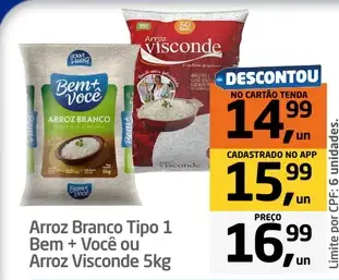 Arroz Branco Visconde Tipo 1