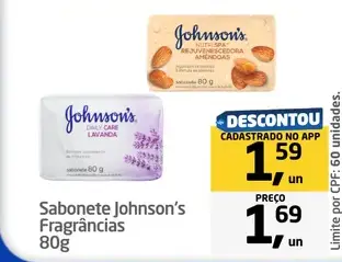 Sabonete Johnson's Daily Care Lavanda