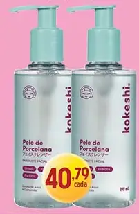 Sabonete Líquido Facial Kokeshii Pele de Porcelana