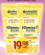 Gel de Limpeza Garnier Vitamina C