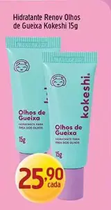 Hidratante para Olhos de Gueixa Kokeshi