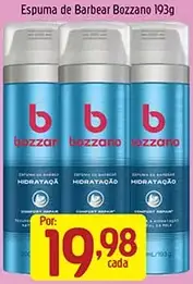 Espuma de Barbear Bozzano Hidratação
