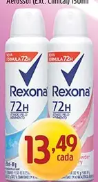 Desodorante Aerossol Rexona