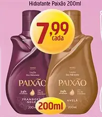Hidratante Paixão Leite e Aveia