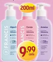 Loção Hidratante Francis Algodão