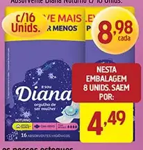 Absorvente Diana Noturno