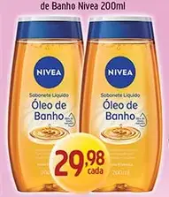 Sabonete Líquido Óleo de Banho Nivea