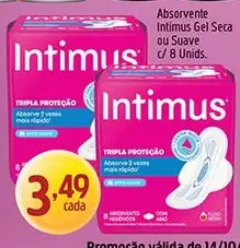 Absorvente Intimus Suave