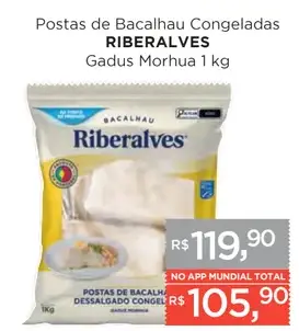 Postas de Bacalhau Riberalves Morhua