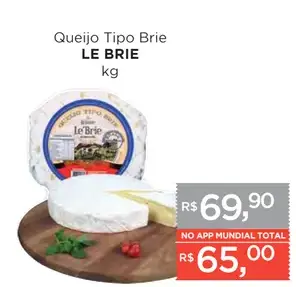 Queijo Tipo Brie Le Brie