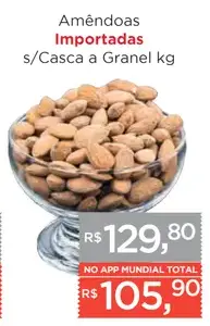Amêndoas Sem Casca