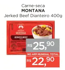 Carne-seca Montana Jerked Beef Dianteiro
