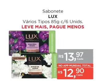 Sabonete Lux
