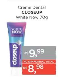 Creme Dental Closeup White Now