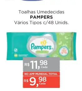 Toalhas Umedecidas Pampers