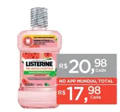 Antisséptico Bucal Listerine