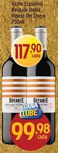 Vinho Boyante Espanhol Roble Ribera del Duero