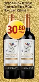 Vinho Alicampo Carmenere Tinto