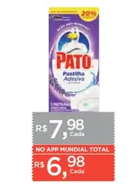 Pastilha Adesiva Pato