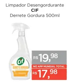 Limpador Desengordurante CIF