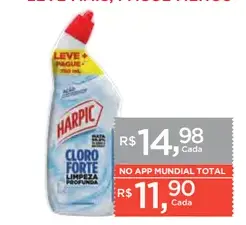 Limpador sanitário Harpic