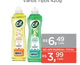 Lava-louças Cif