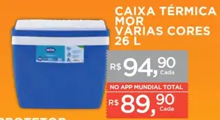 Caixa térmica Mor