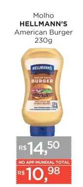 Molho Hellmann's American Burger