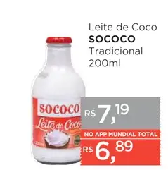 Leite de Coco Sococo Tradicional
