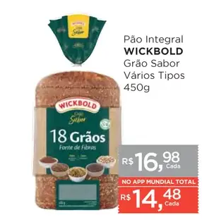 Pão Integral Wickbold