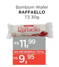 Bombom Wafer Raffaello
