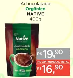 Achocolatado Native Orgânico