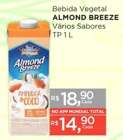 Bebida Vegetal Almond Breeze
