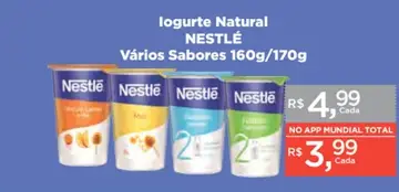Iogurte Nestlé Natural