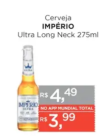 Cerveja Império Ultra Long Neck