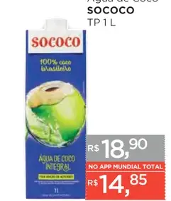 Água de Coco Sococo Integral